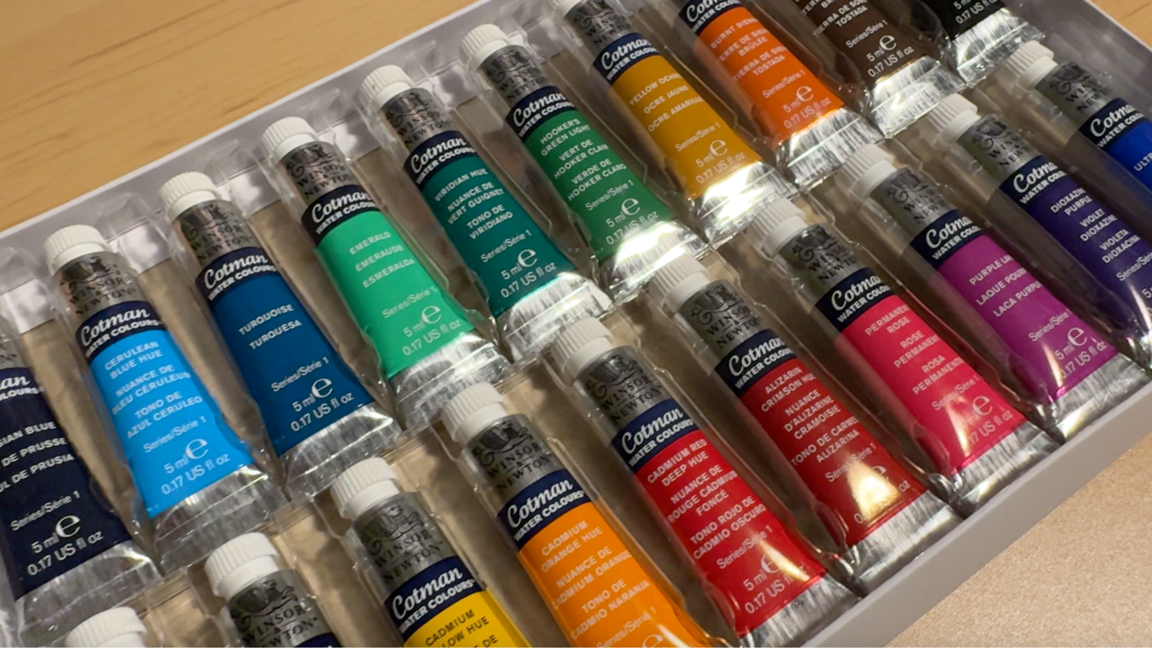 Winsor & Newton Watercolor Swatch n Paint 🎨